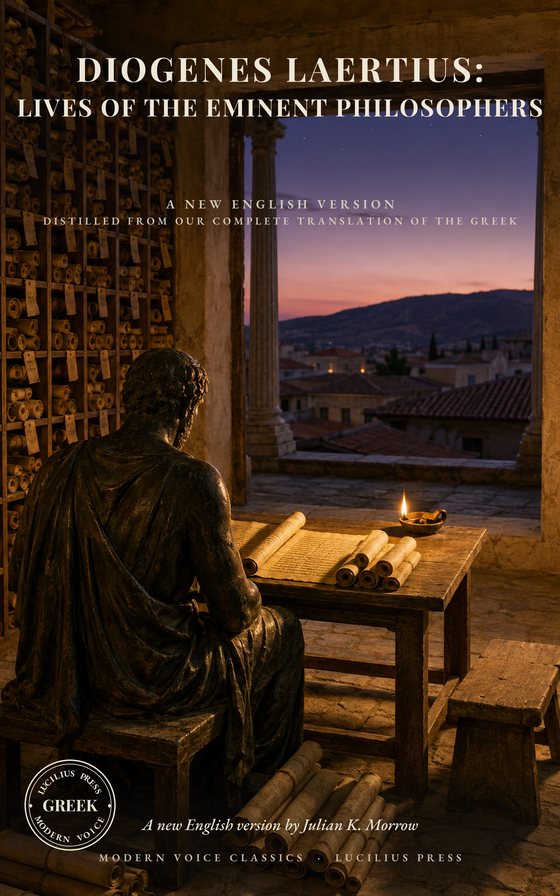 Diogenes Laertius: Lives of the Eminent Philosophers cover