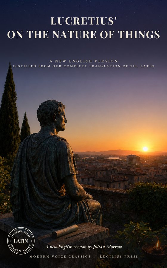 Lucretius' On the Nature of Things cover